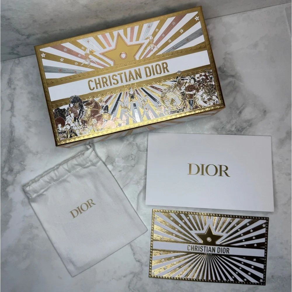 ✨ Christian Dior Holiday Gift Box Set – Empty / Packaging Only